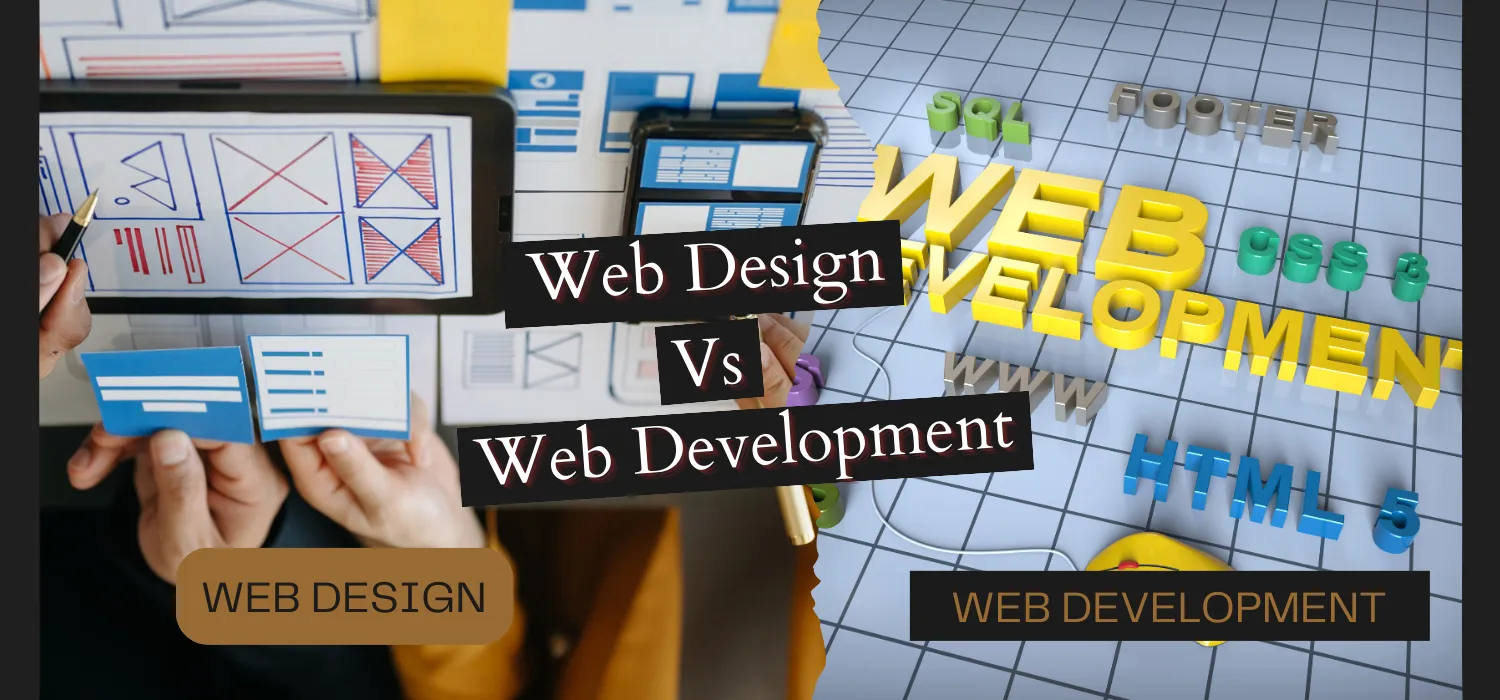 Comparing web design and web development